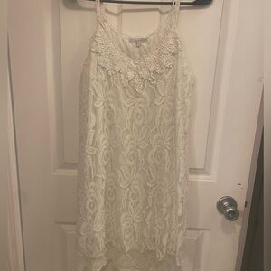 Floral lace dress